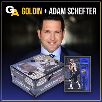 2000 Playoff Contenders Sealed Single Pack With Possible Tom Brady Rookie Ticket - From Sealed Box Break Live With Adam Schefter (Pack No. 1)